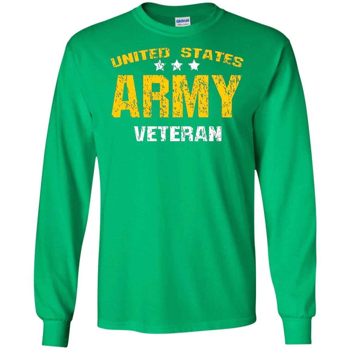 United States Army Veteran Shirt Irish Green