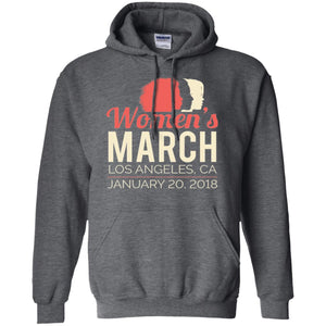 Women's March Los Angeles January 20 2018 Women's Right T-shirt