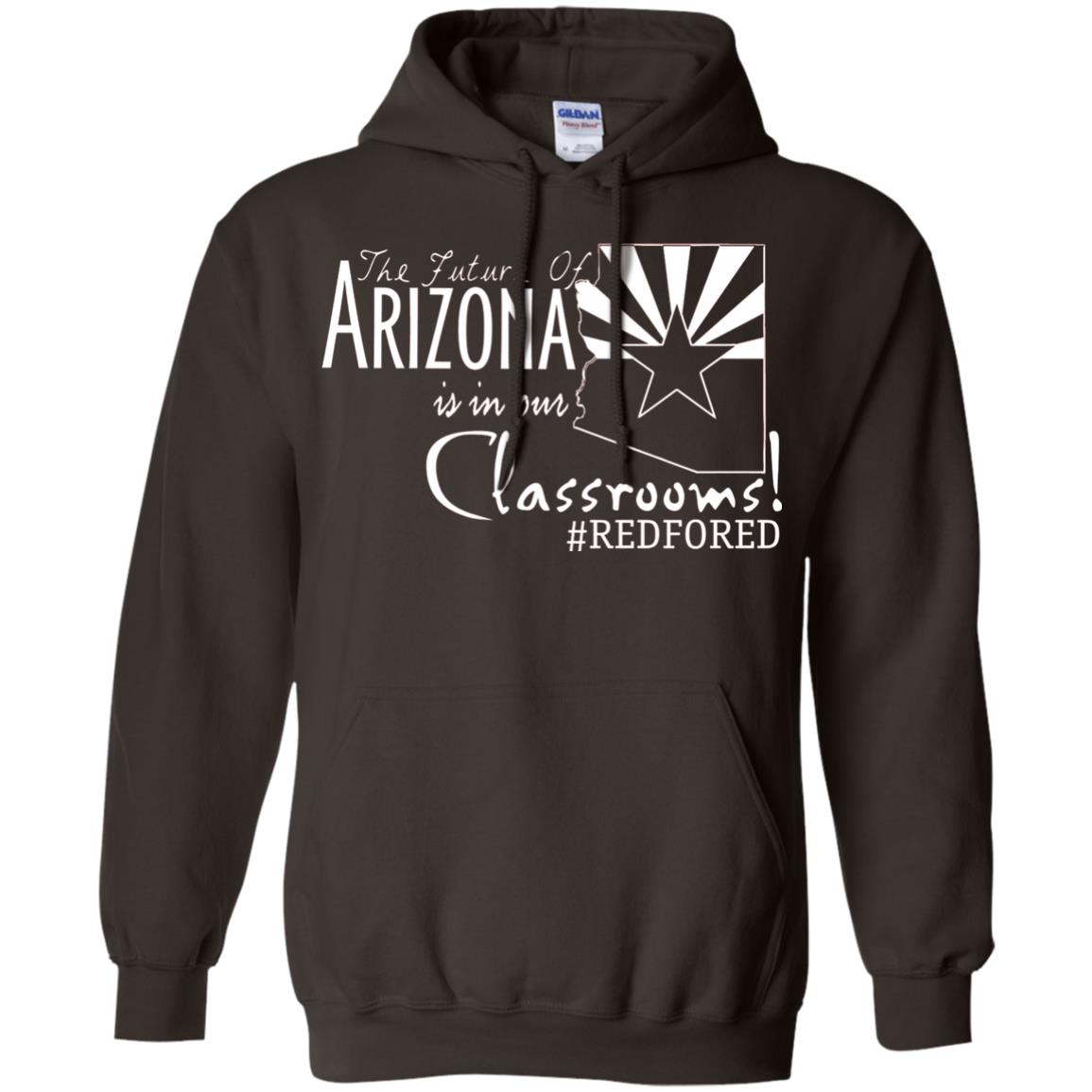 Arizona Teacher Tshirt The Future Of Arizona Is In Our Classrooms Dark Chocolate