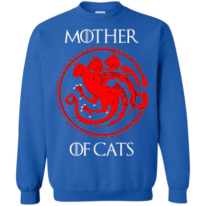 Cat Lover T-shirt Mother Of Cats Hot Royal