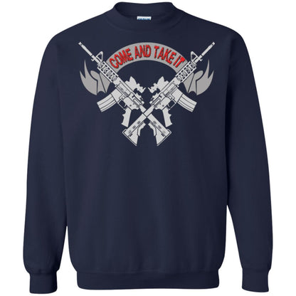 Military T-shirt Come And Take It Navy