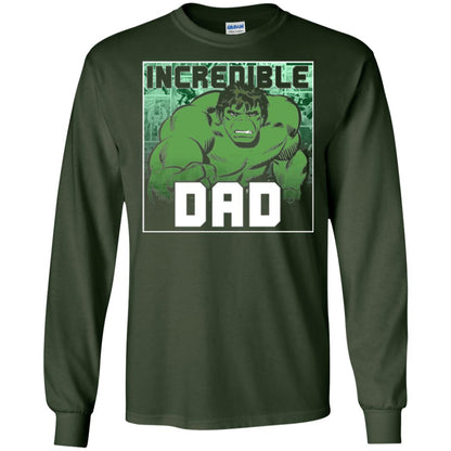 Daddy T-shirt Incredable Dad Forest Green