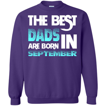 Daddy T-shirt The Best Dads Are Born In September Purple