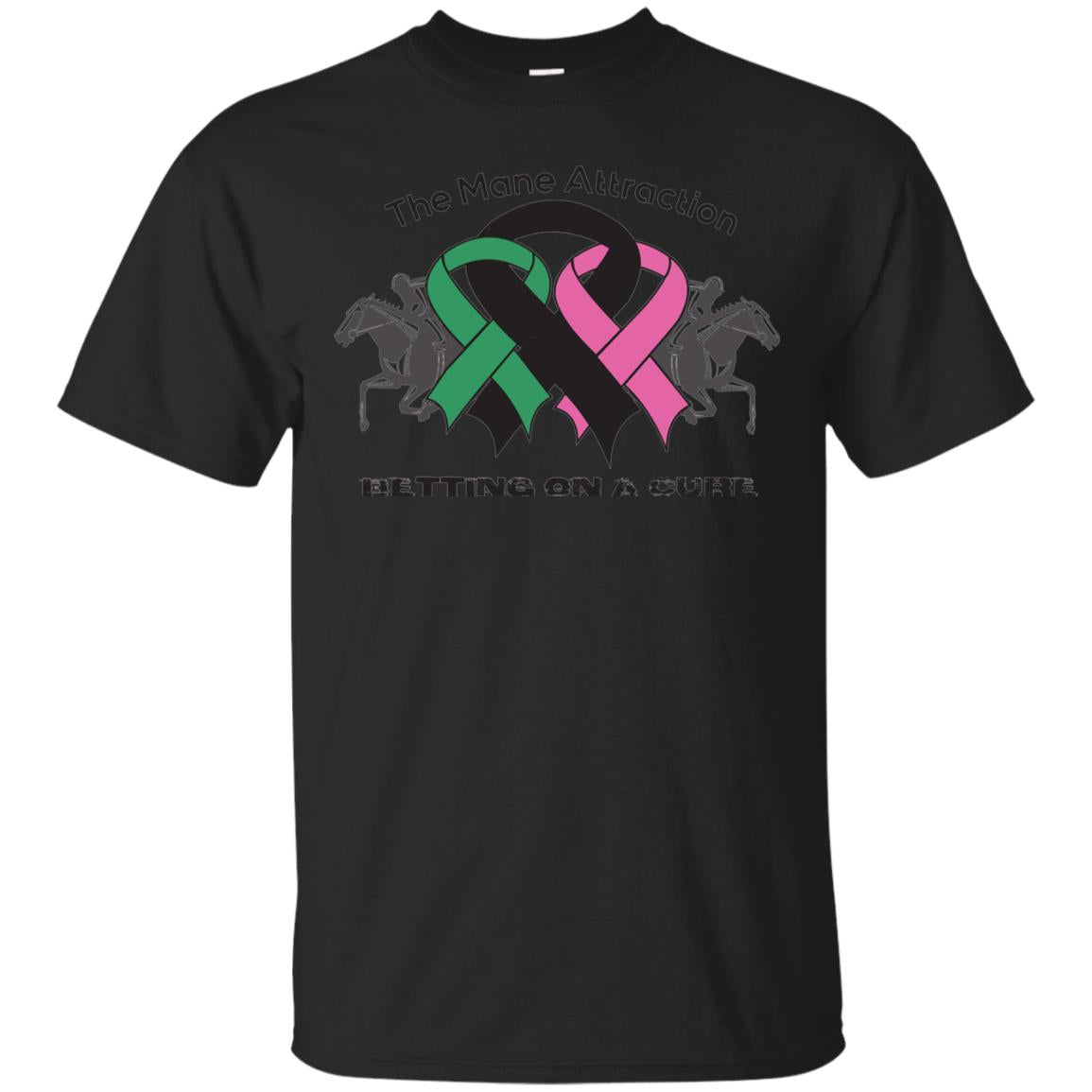 The Mane Attraction Cancer Betting On A Cure Shirt Black