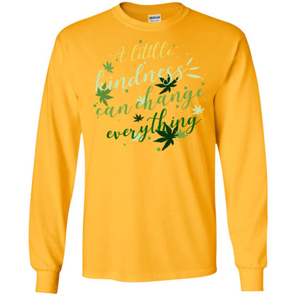 A Little Kindness Can Change Everything Shirt Gold