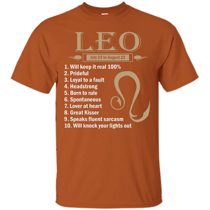 Leo July 23 To August 22 Will Keep It Real 100_ Prideful Loyal To A Fault Headstrong Born To Rule Texas Orange