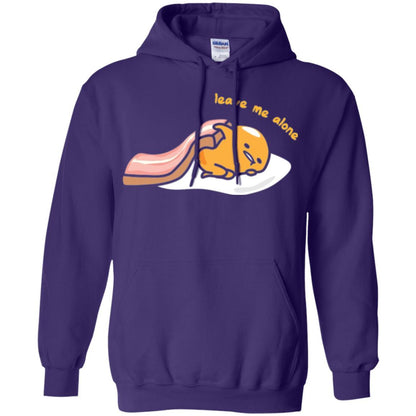 Film T-shirt Gudetama Leave Me Alone Purple