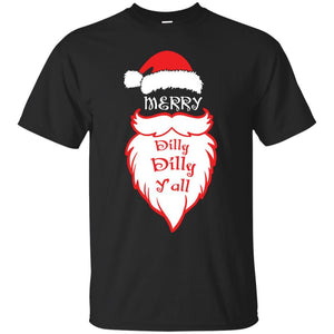 Christmas T-shirt Merry Dilly Dilly Y'all