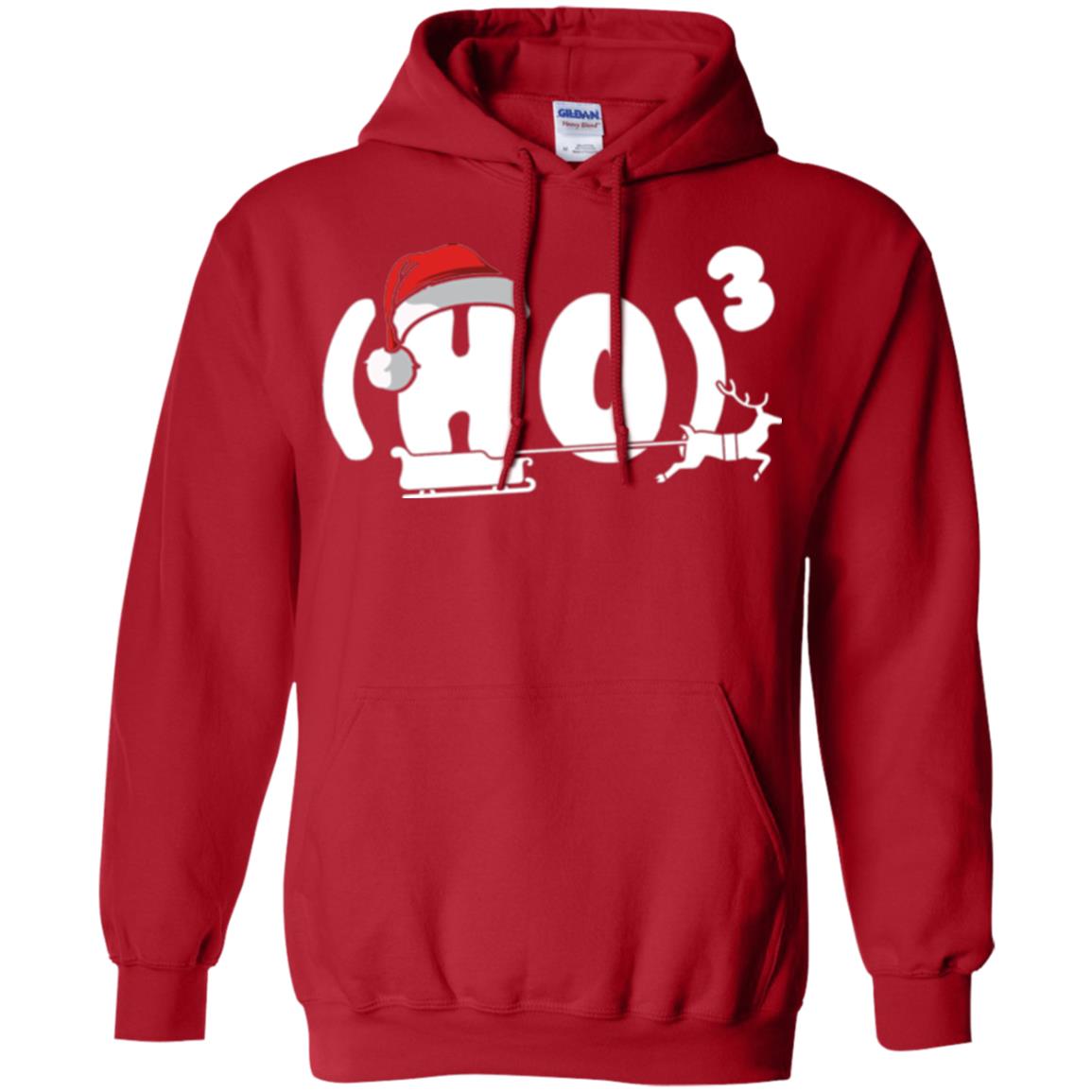 Christmas T-shirt Ho Ho Ho Red
