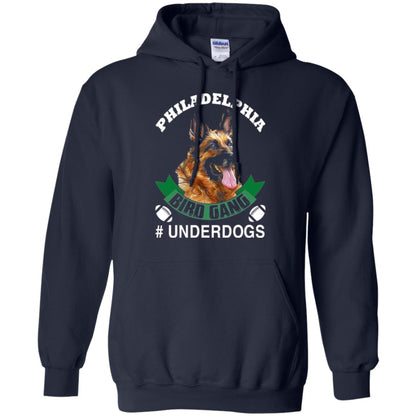 Football Lover T-shirt Philadelphia Bird Gang Underdogs 2018 Navy