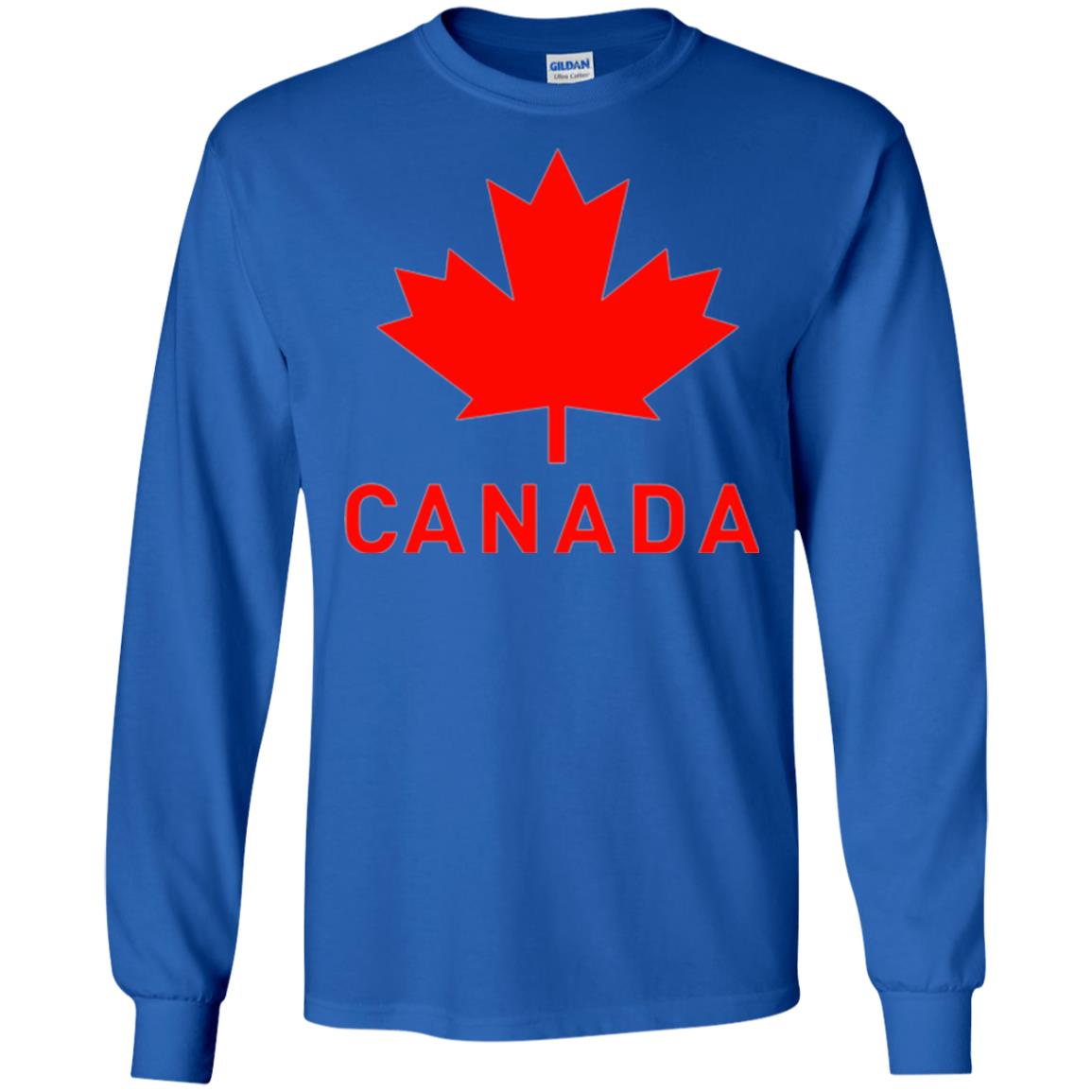 Canada Flag T-shirt Vintage Canada Flag Eh Team Royal