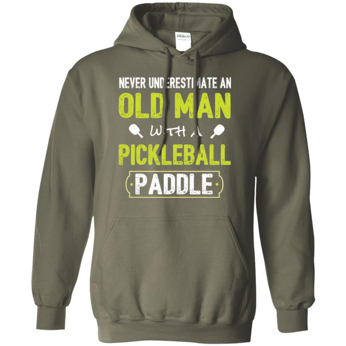 Pickleball T-shirt Never Underestimate Old Man