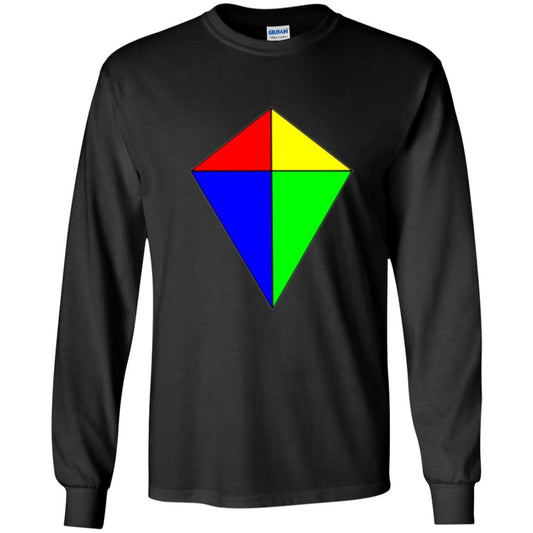 Kite Lover T-shirt Flying Wind Aircraft Kytoon Black