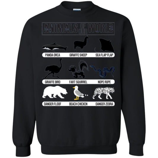 Save Animals Of Our World T-shirt Black