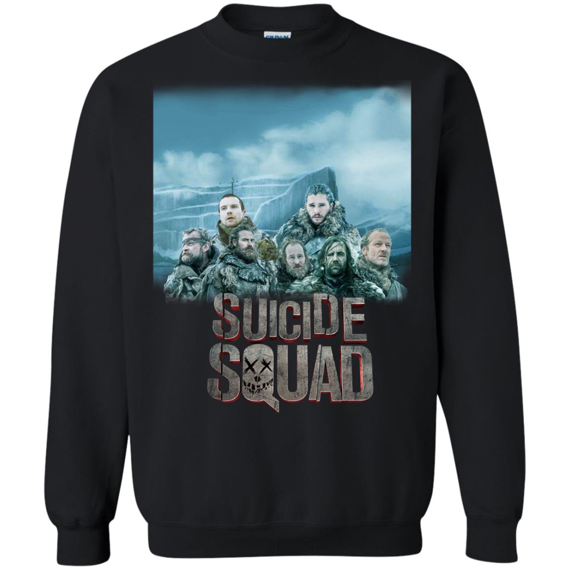 Suicide Squad Game Of Thrones Version T-shirt Black