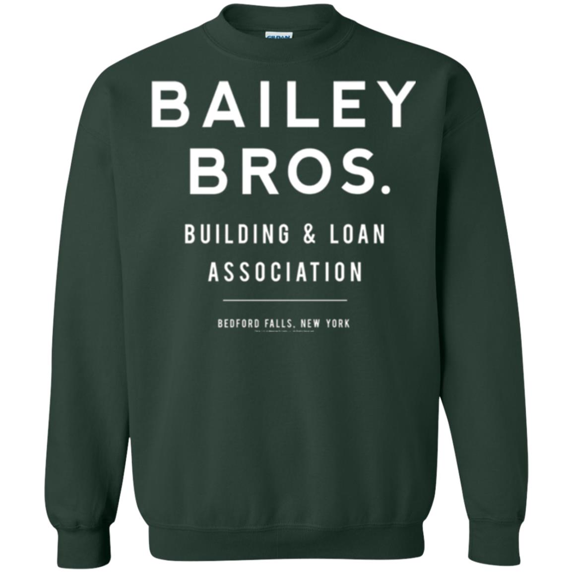 Bailey Bros Building And Loan Association T-shirt Forest Green