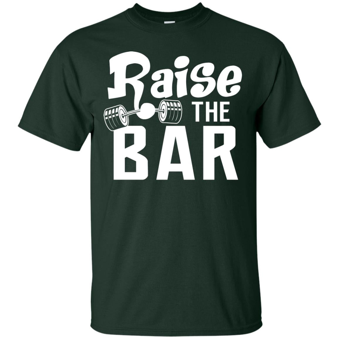 Gymer T-shirt Raise The Bar Forest Green