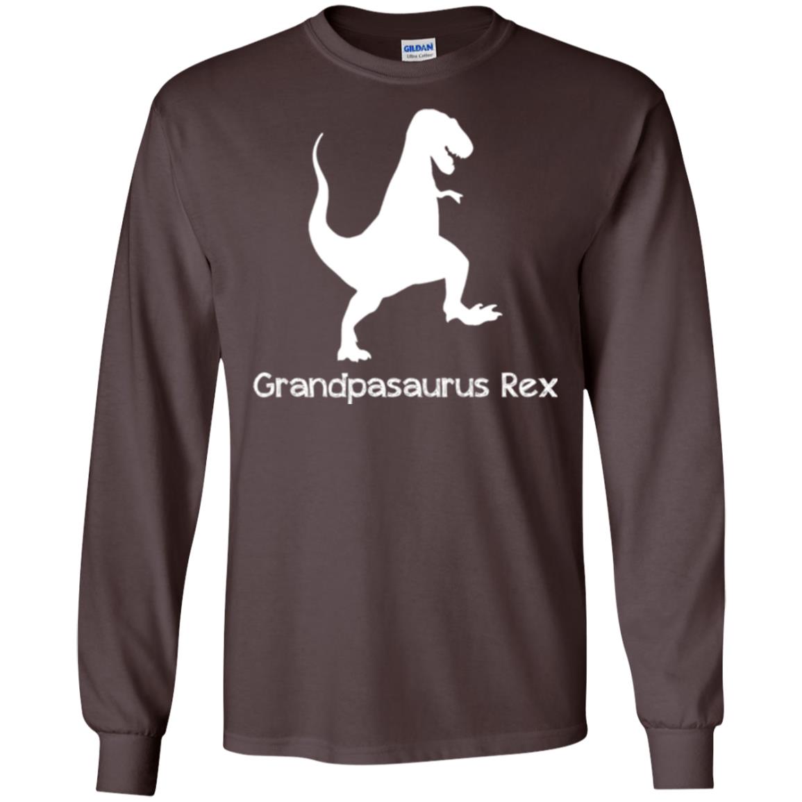 Family T-shirt Granpasaurus Rex Dark Chocolate