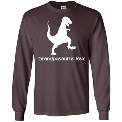 Family T-shirt Granpasaurus Rex Dark Chocolate