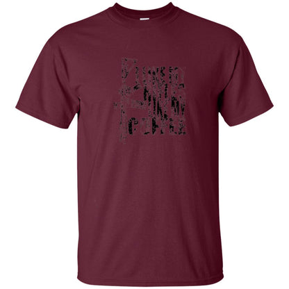 I Like My Rifles Like My Coffee Shirt Maroon