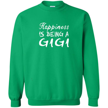 Happiness Is Being A Gigi Grandma Shirt Irish Green