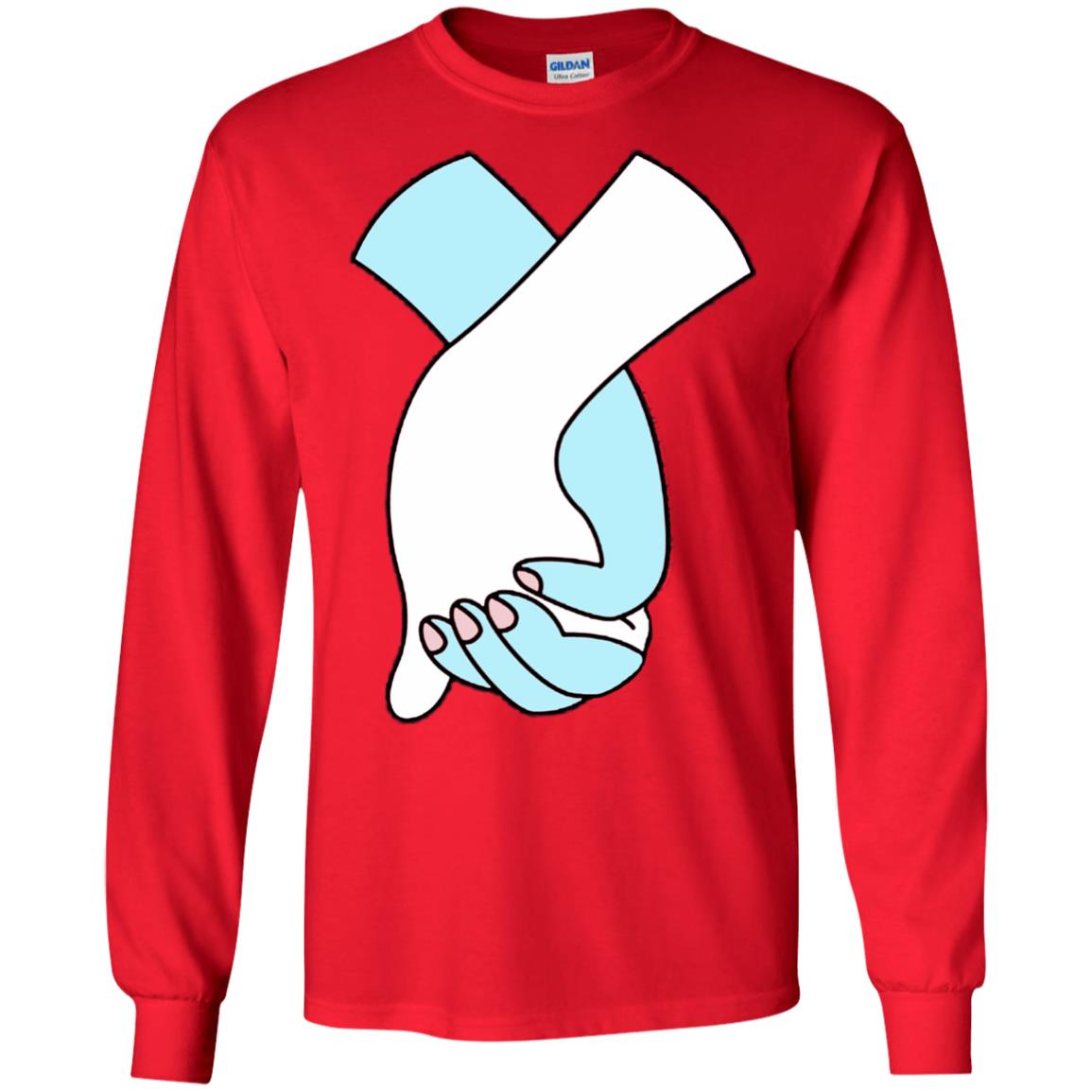 Holding Hands Love Simon Shirt Red