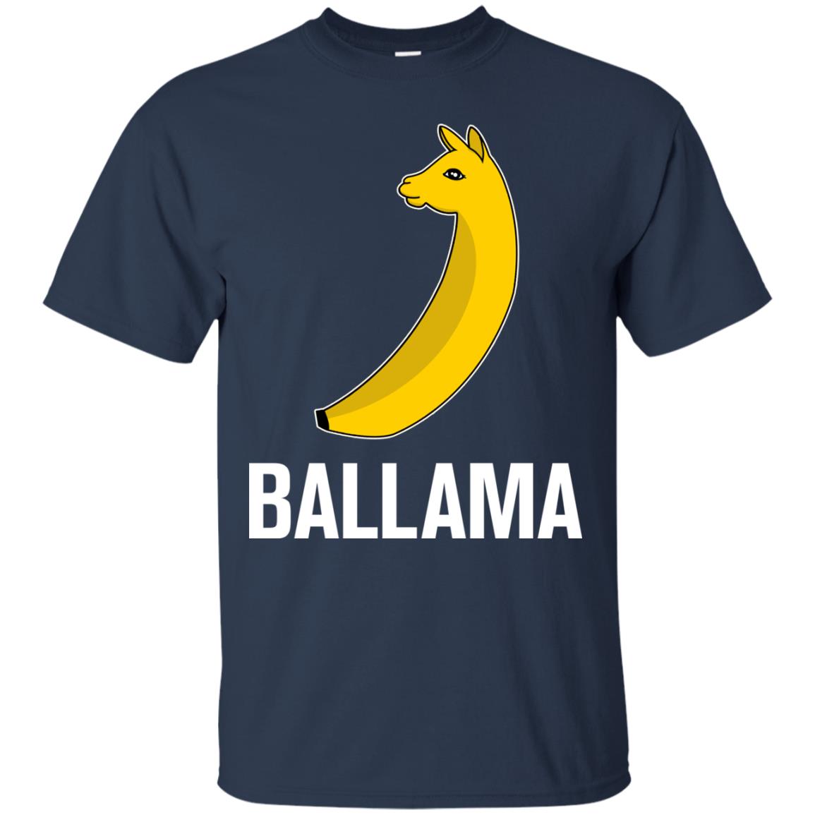 Ballama Funny Summer Melon Fruit Shirt Navy