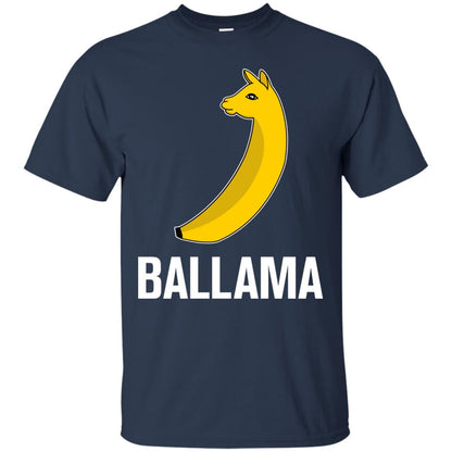 Ballama Funny Summer Melon Fruit Shirt Navy