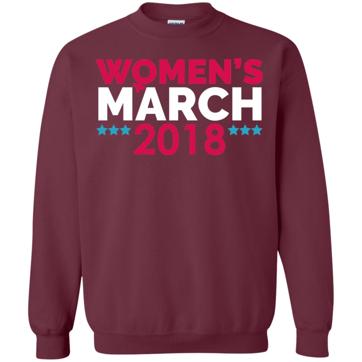 Women_s Right T-shirt Women_s March January 20 2018 Maroon