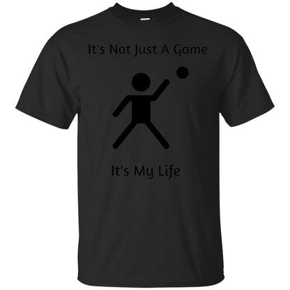 Basketball Shirt Its Not Just A Game Its My Life Black