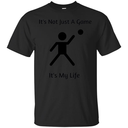 Basketball Shirt Its Not Just A Game Its My Life Black