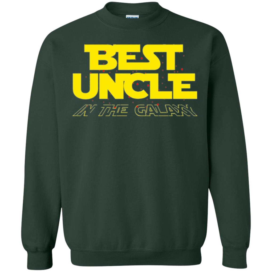 Uncle T-shirt Best Uncle In The Galaxy Forest Green