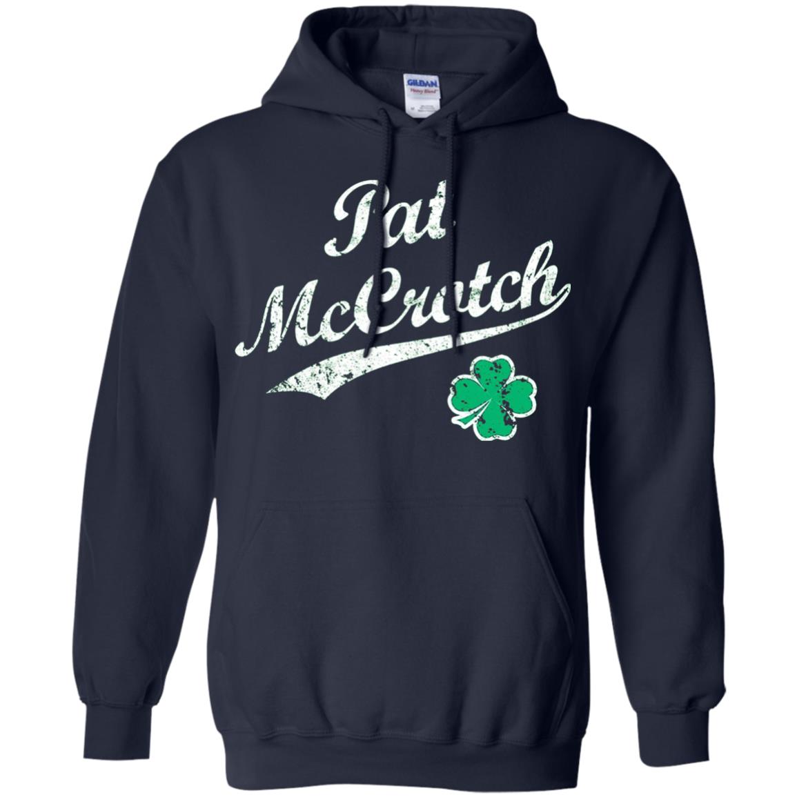 Pat Mccrotch Funny St Patricks Day T-shirt Navy