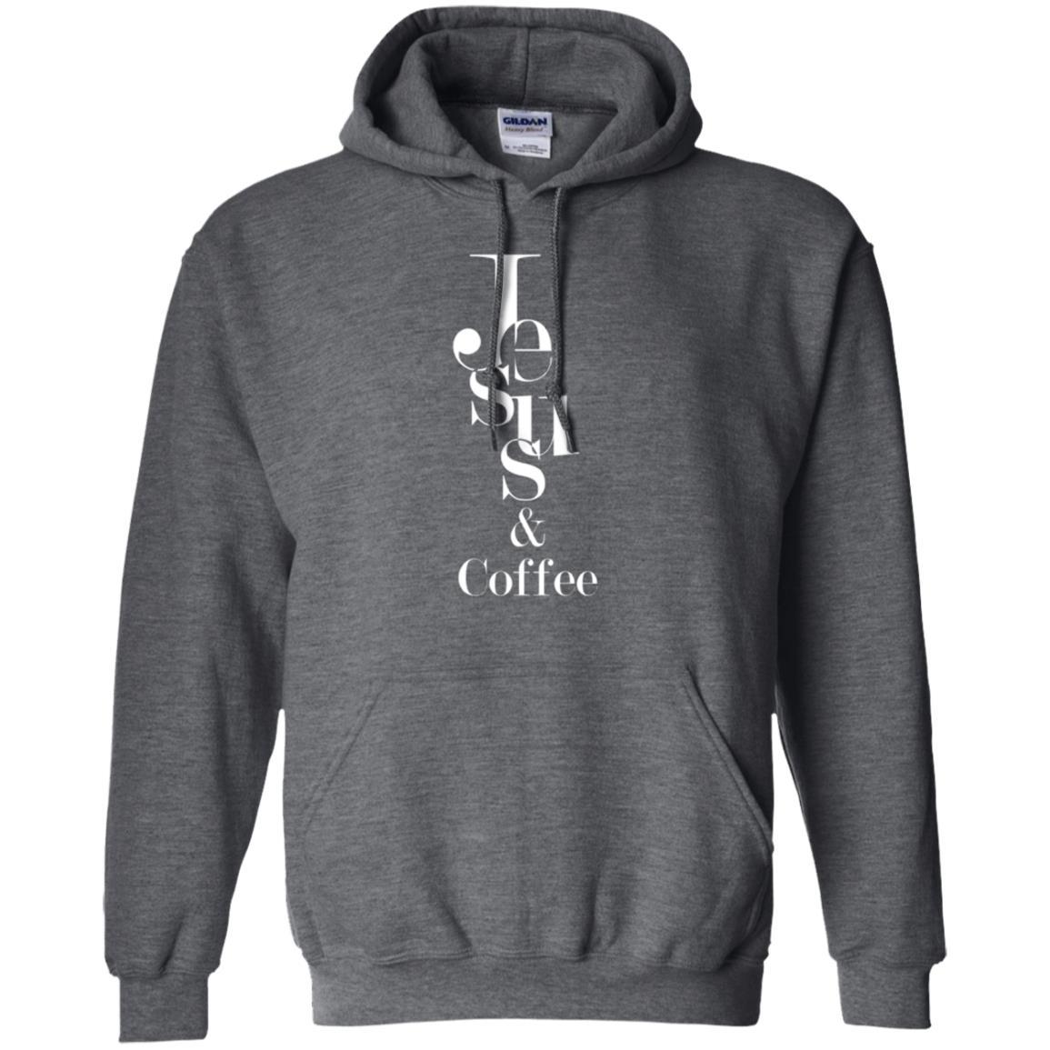 Merry Christas T-shirt Jesus And Coffee Dark Heather