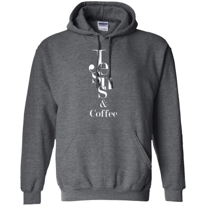 Merry Christas T-shirt Jesus And Coffee Dark Heather