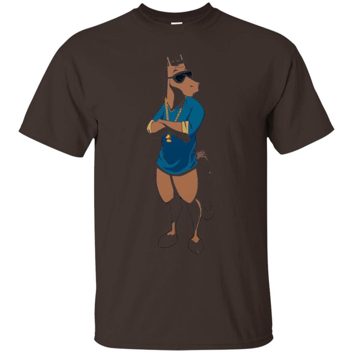 The Rapping Race Horse Hip-hop Horse Lover T-shirt Dark Chocolate