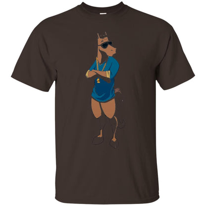 The Rapping Race Horse Hip-hop Horse Lover T-shirt Dark Chocolate