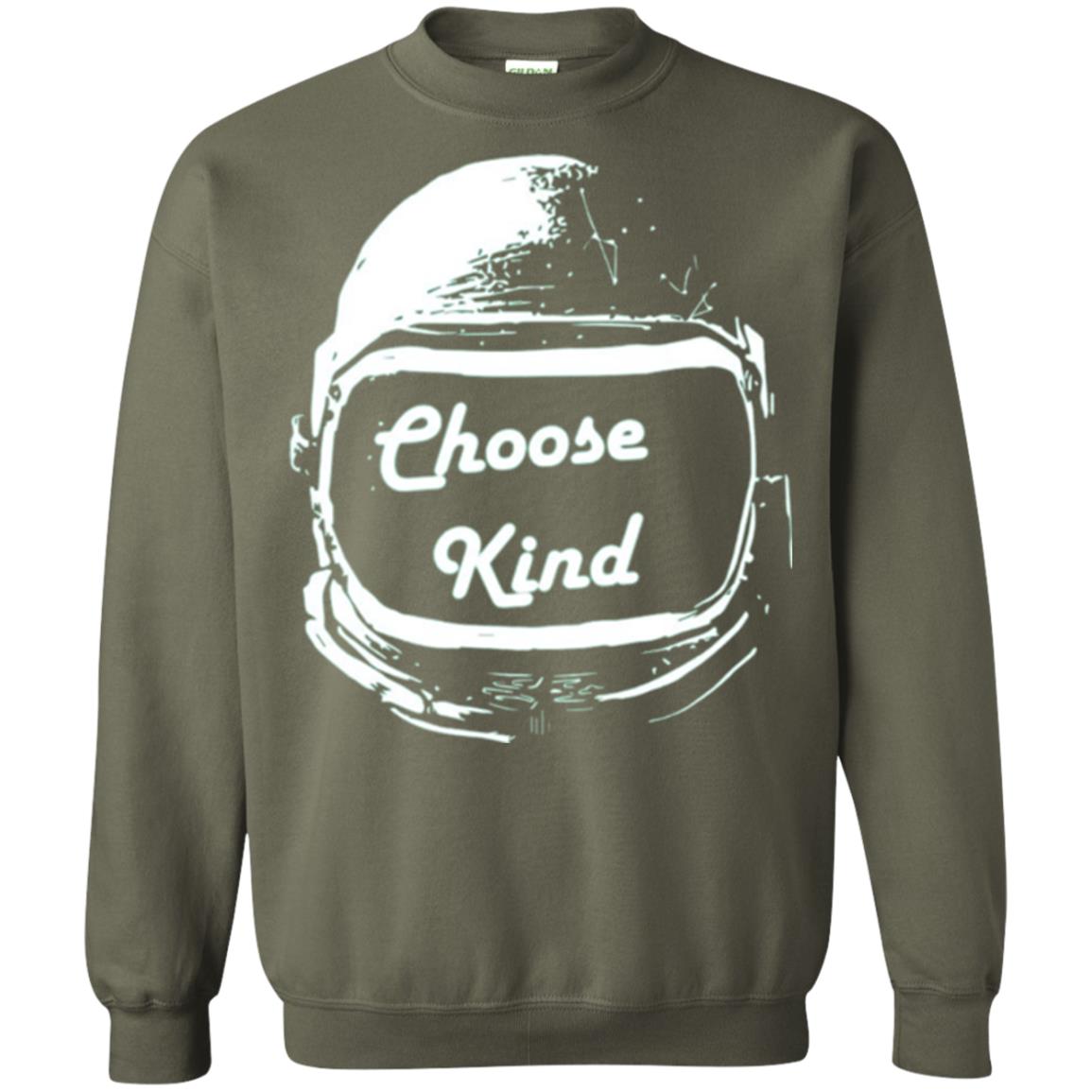 Choose Kind Anti-bullying T-shirt Military Green