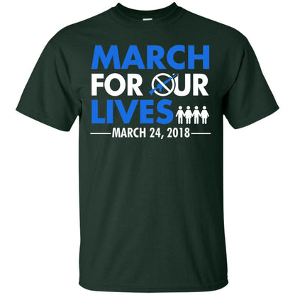 March For Our Lives March 24 2018 Gun Control T-shirt Forest