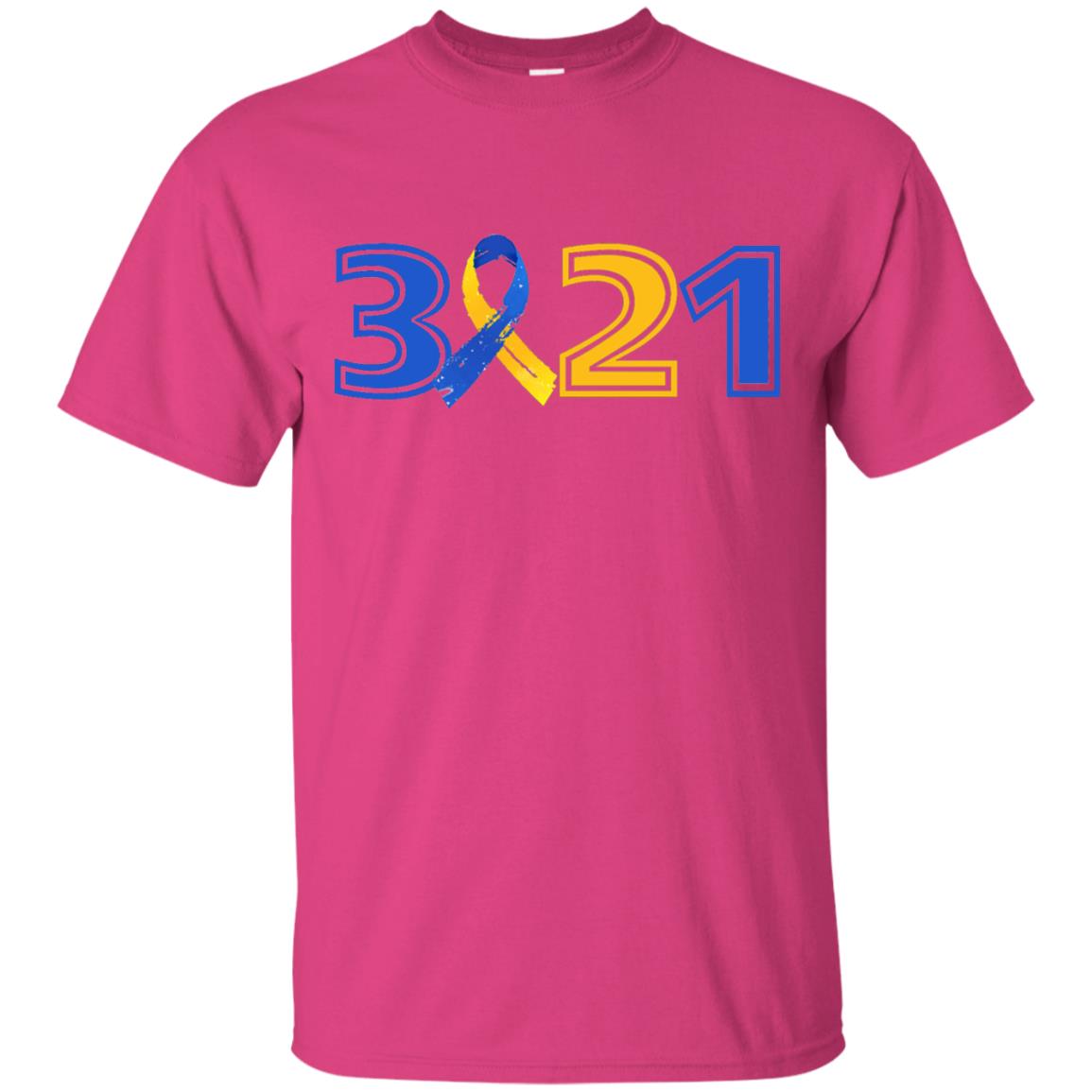 Awareness March 21 World Down Syndrome Day T-shirt Heliconia