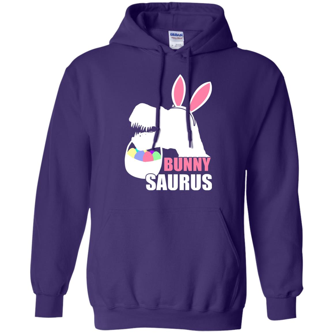 Bunnysaurus Easter Dinosaur Lover Shirt Purple