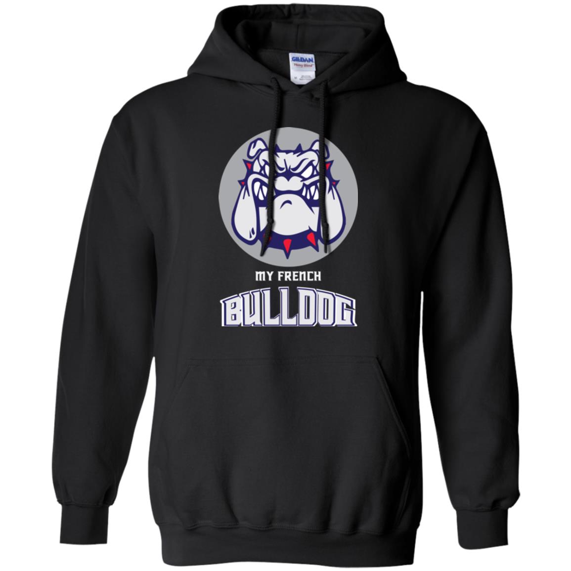 Dog Lover T-shirt My French Bulldog Black