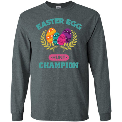 Easter Egg Hunt Champion Easter Day T-shirt Dark Heather