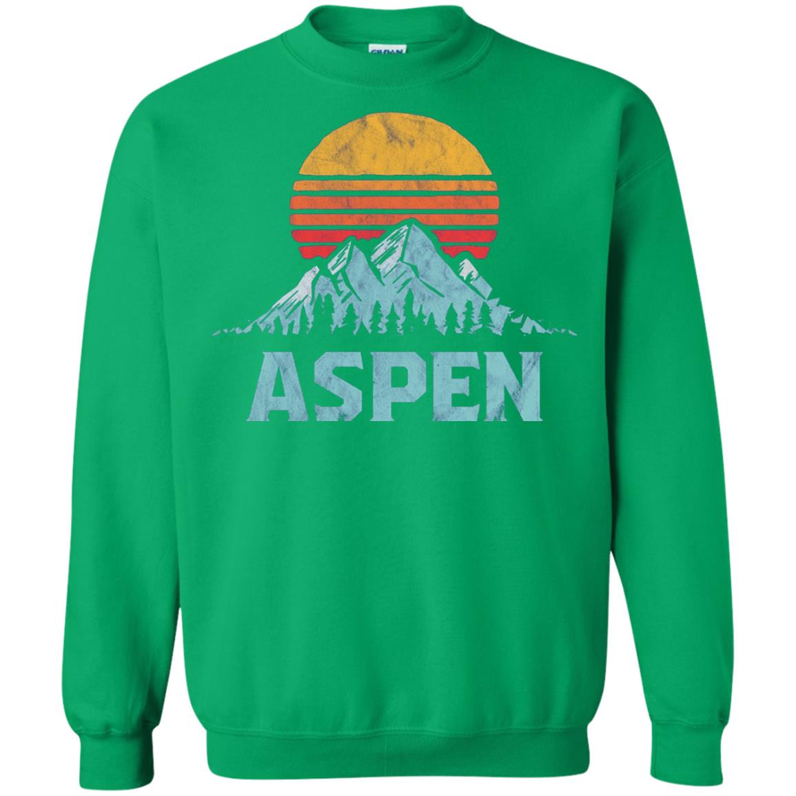 Aspen Mountain T-shirt Irish Green