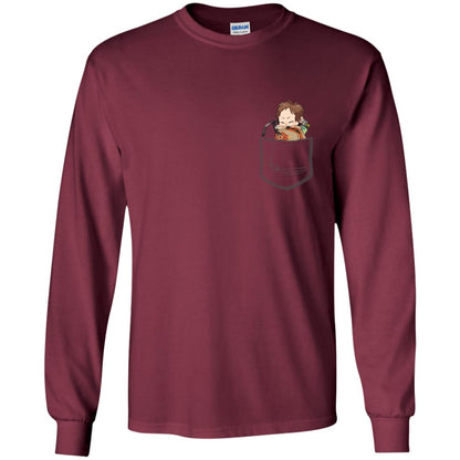 Daryl In Pocket Shirt Maroon