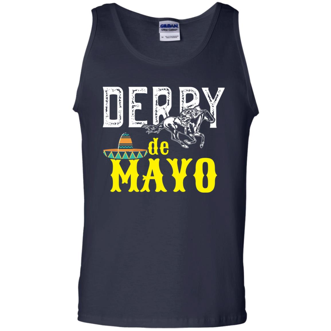 Cinco Derby De Mayo Horse Race Shirt Navy