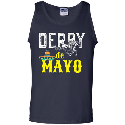 Cinco Derby De Mayo Horse Race Shirt Navy
