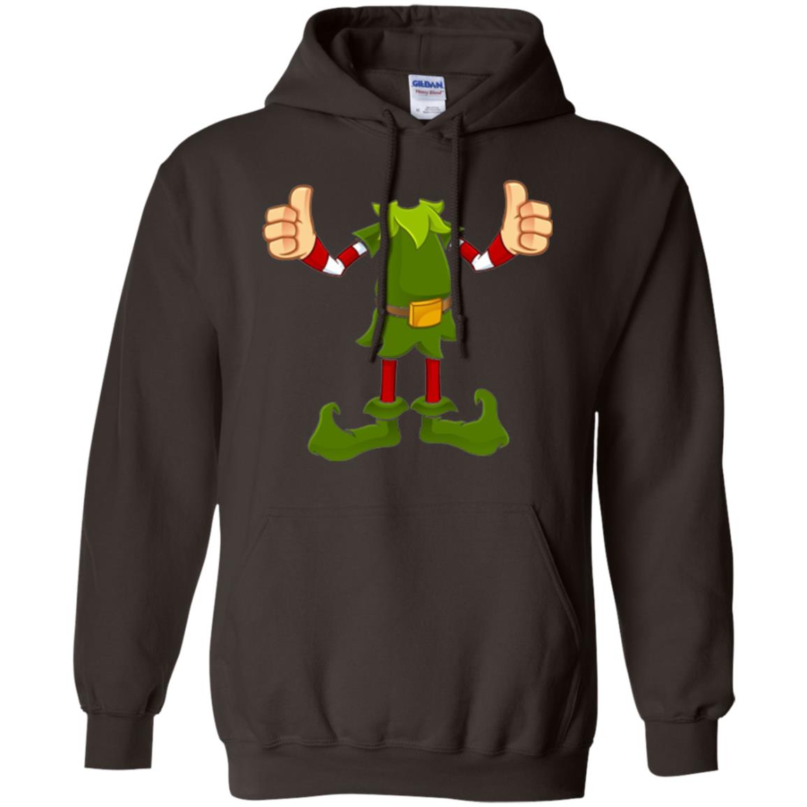Chirstmas T-shirt Funny Elf Dark Chocolate