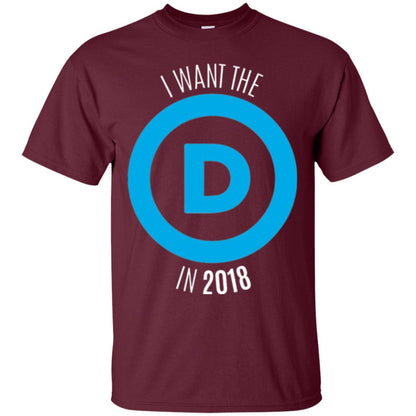 Election Resist T-shirt Vote Democrat 2018 Maroon
