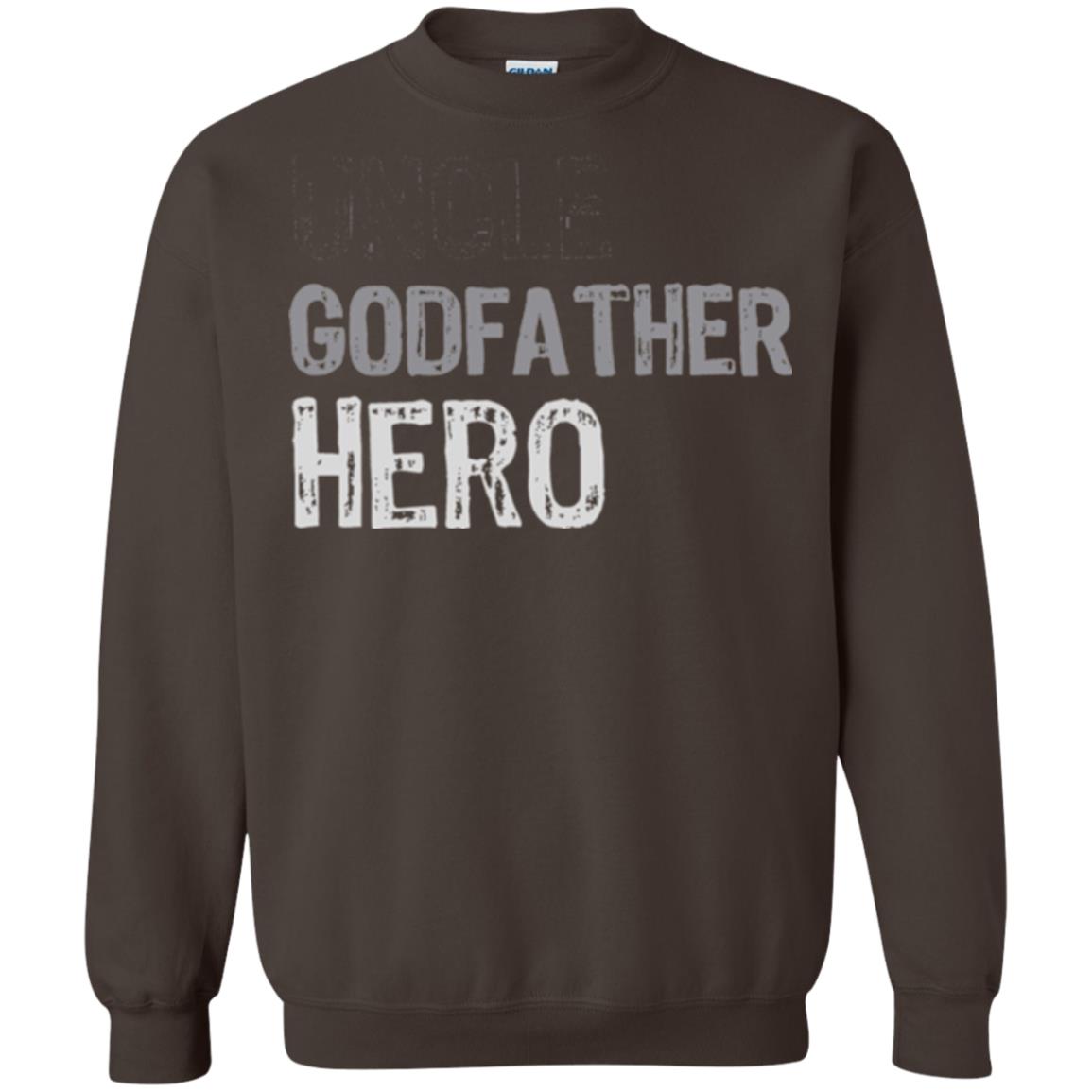 Uncle T-shirt Uncle Godfather Hero Dark Chocolate